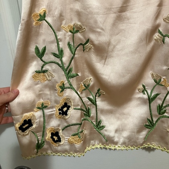 Free People Intimately *Bali Garden* Party Slip. NWOT. Medium - Picture 10 of 16